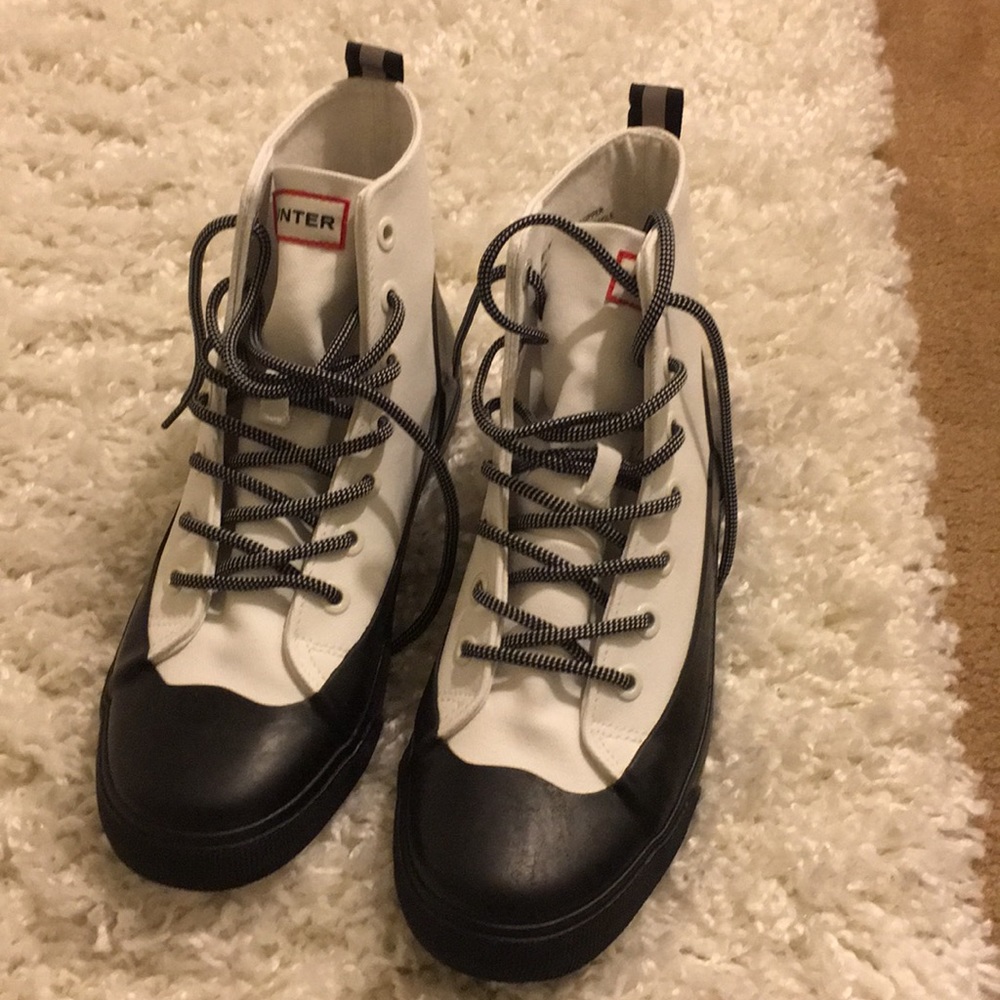 Hunter for Target lace-up rain booties